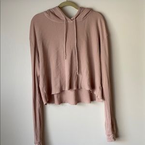 Brandy Melville blush lightweight pullover.